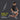 A man in a black t-shirt and gray shorts is shown using a gray textured EVA foam roller against a dark gray background. An inset image on the left shows the foam roller alone, with text reading 'EASY TO CLEAN' and 'EVA foam is sweat-resistant'.