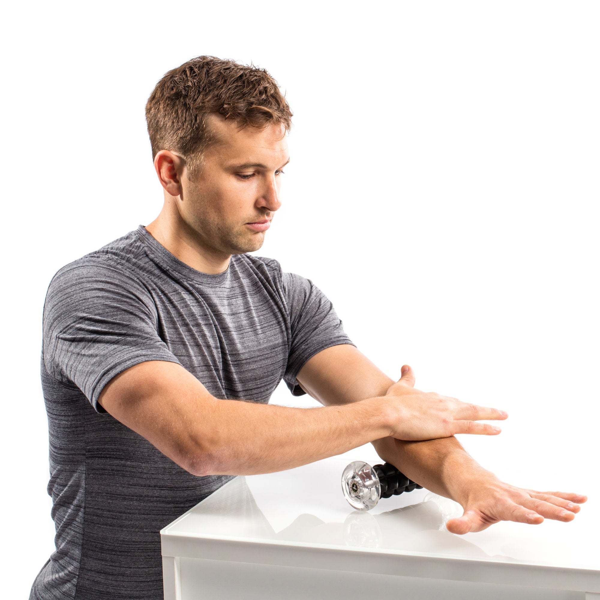 Rouleau De Massage TriggerPoint Nano LTE Foot Roller - Gris/Blanc/Noir